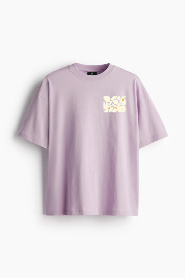 Simple Design Oversized T-Shirt